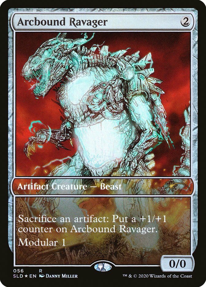 MTG Arcbound Ravager Secret Lair Full Art FOIL Rare NM | eBay