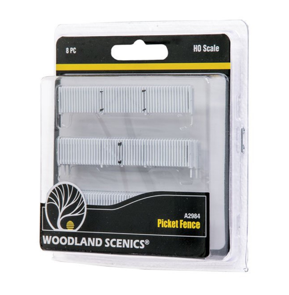 Woodland Scenics HO Fencing - A2984 Picket Fence