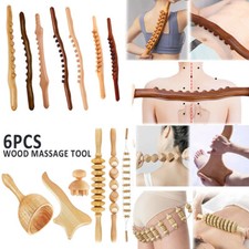 Wooden Guasha Scraping Stick Massage Tool for Back Shoulder Neck Legs Full Body