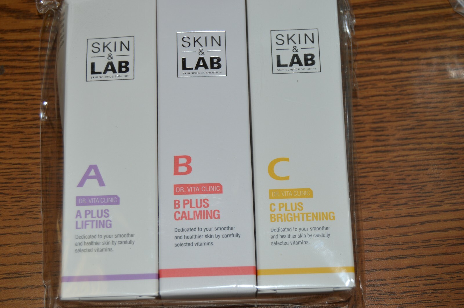 Skin & Lab Korea A Lifting B Calming & C Brightening Plus Cream Vitamin