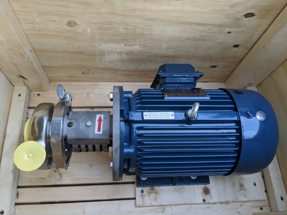 Inline High Shear Mixer/Emulsifier, 200 gpm, 10 hp, with powder eductor