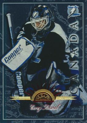 1997-98 Leaf International #96 COREY SCHWAB - Tampa Bay Lightning