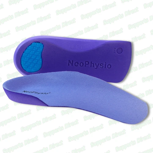 Thin 3/4 length Orthotic Insoles Arch Support Plantar Fasciitis Shoe Inserts