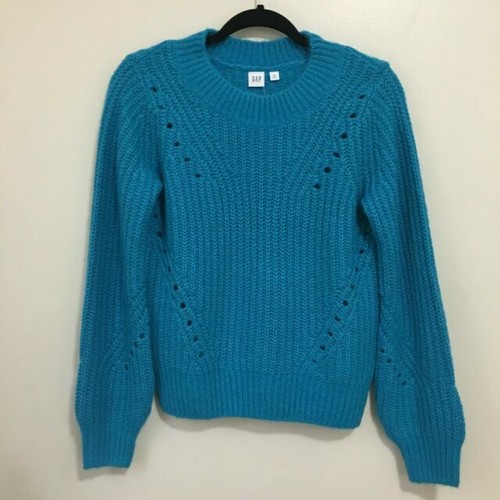 Gap Womens Brushed Wool-Blend Pointelle 