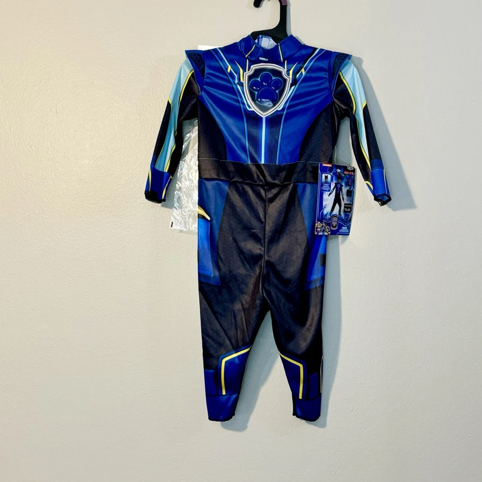 Disfraz iluminado Paw Patrol Chase para niños pequeños The Mighty Movie talla 2T venta al por menor $35 Foto 2 de 4