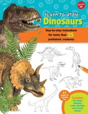 Learn to Draw Dinosaurs: Step-by-step ..., Robbin Cuddy