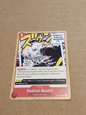 Radical Beam!! OP01-029 One Piece Demo Deck NM **Rare Demo Deck version