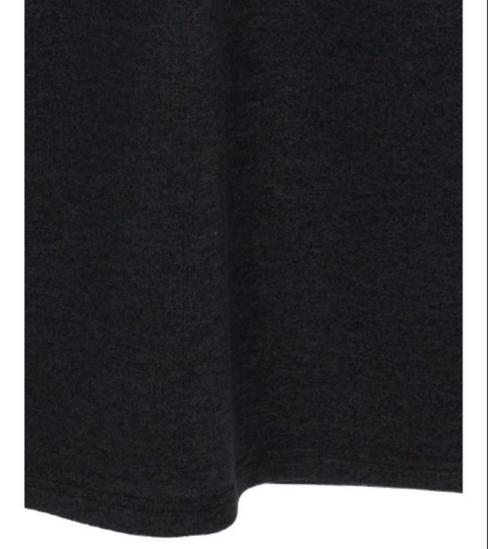 AMERI RELAX DRAWSTRING SWEAT DRESS Black M - image 16