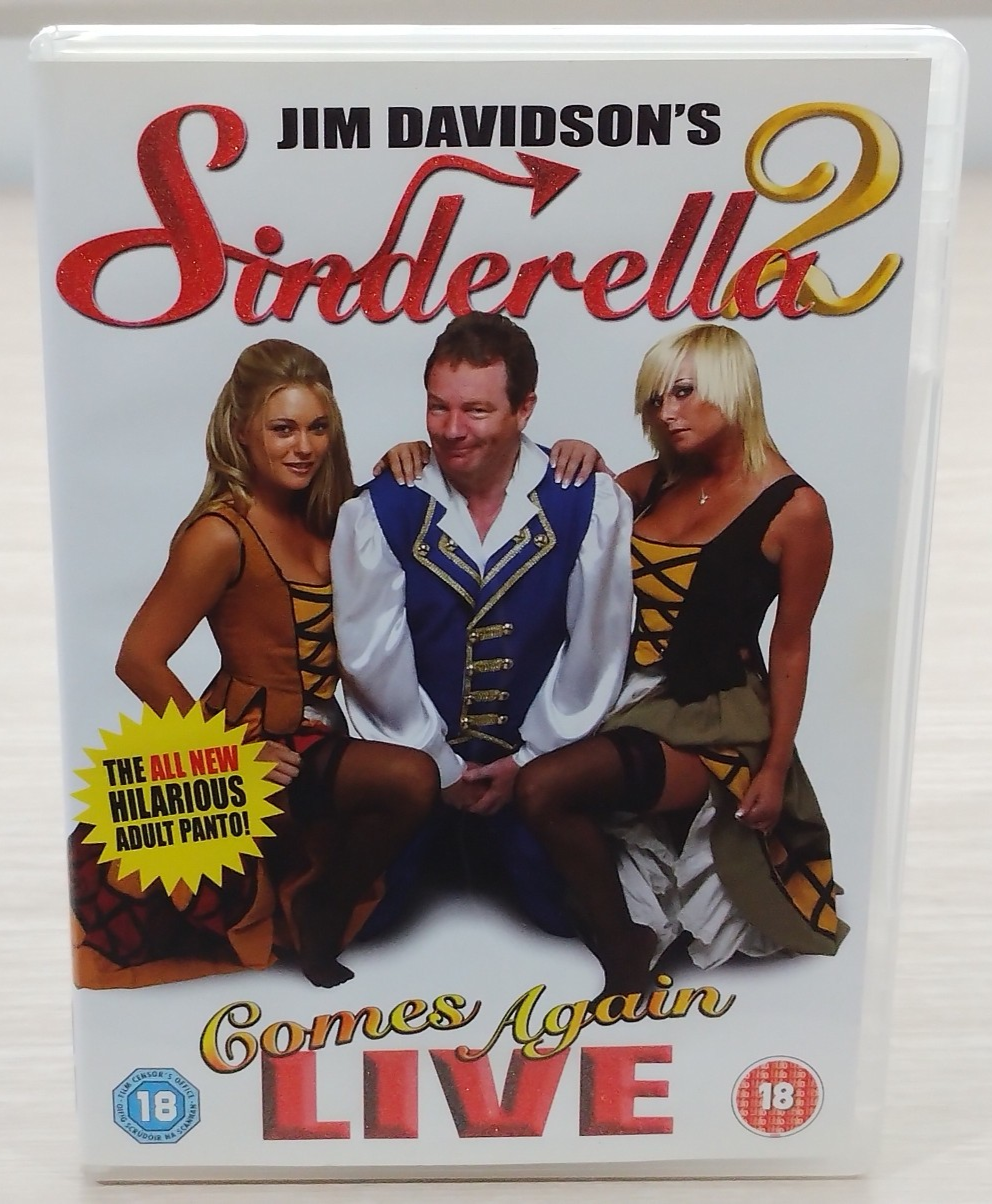 Jim Davidson's Sinderella Comes Again Live DVD