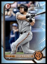 2022 Bowman Prospects Diego Rincones 437/499 San Francisco Giants #BP-65