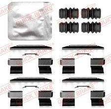 Zubehörsatz Scheibenbremsbelag Vorderachse für FORD HYUNDAI FIESTA Stufenheck