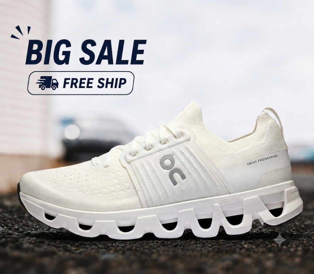 On Men's Cloudswift 4 White | White Authentic