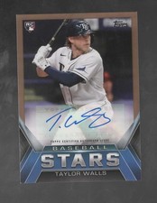 2021 Topps Update Baseball Stars Autographs Gold #BSA-TWA Taylor Walls  ID:69320