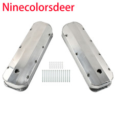 Fabricated Aluminum Valve Covers For 66-00 Big Block Chevy 396 402 427 454 502s