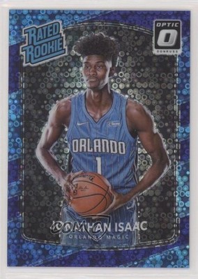 2017 Donruss Optic Rated Fast Break Purple Prizm Jonathan Isaac Rookie RC 2r7