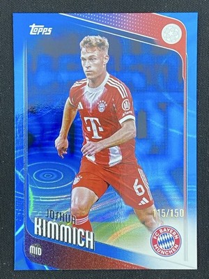 Joshua Kimmich 2025-26 Topps UCC Blue Raindrops Base /150 #55