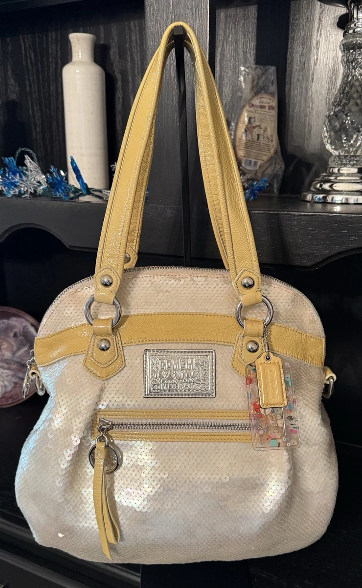 Coach Poppy Sequin Satchel/Top Handle Bag Handbags & Bags for
