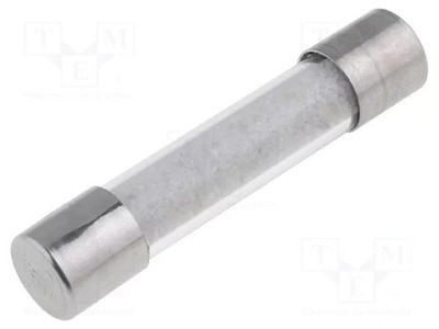 zylindrisch,aus Glas 250VAC 16A träge Sicherung: Schmelz SPT