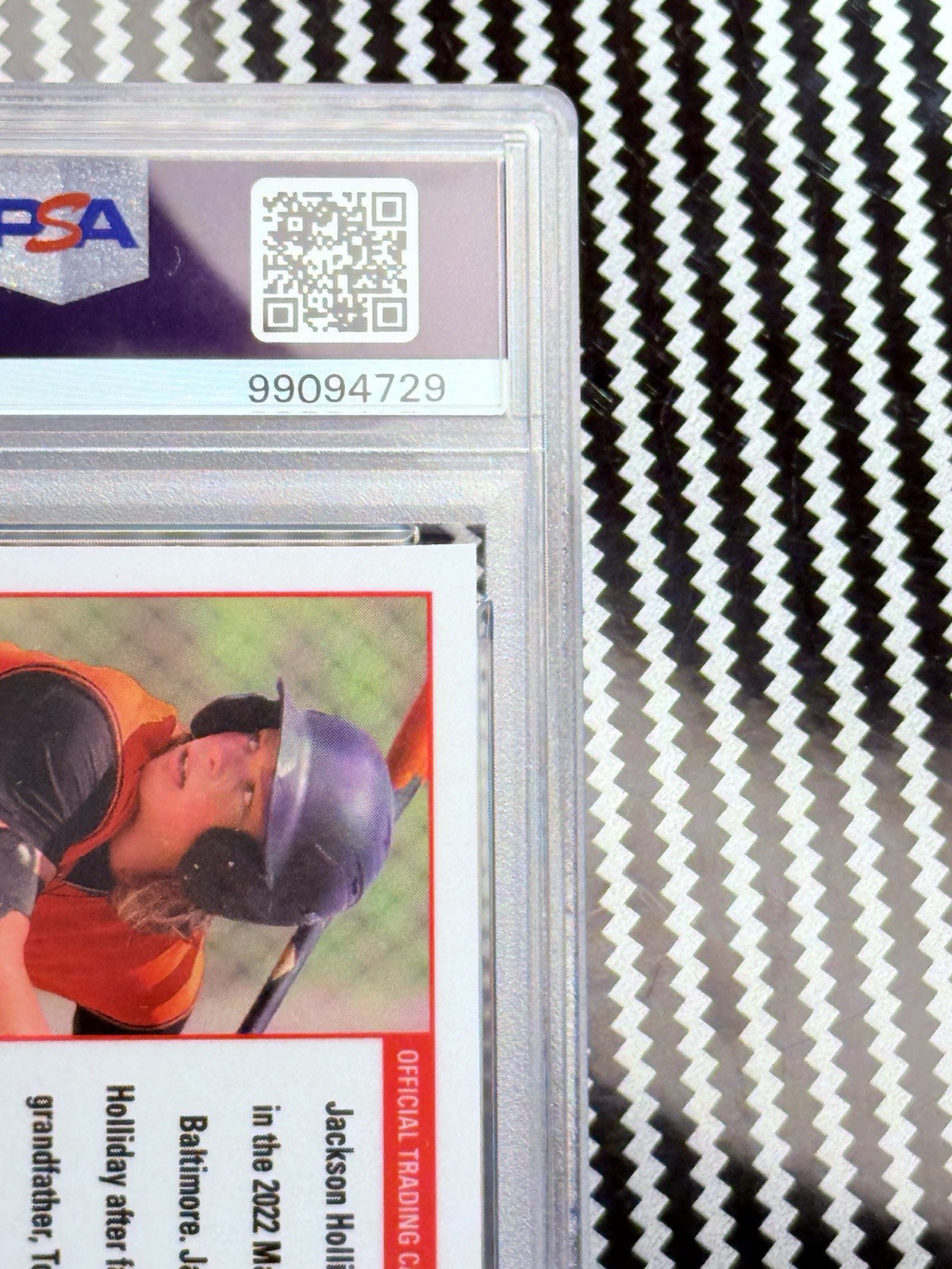 2024 Leaf Pro Set  Jackson Holliday Superfractor #1/1 Card #PSG-10🔥PSA 9🔥 view 8