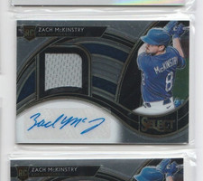2021 Select Jersey  Auto Rookie 211/299   Zach McKinstry #RJA-ZM