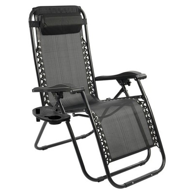 Best Elevon Zero Gravity Chair with Cup Holder & Removable Pillow, Adjustable