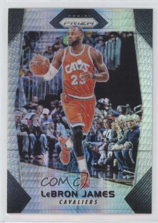 2017-18 Panini Prizm Hyper Prizm LeBron James #191 4p5