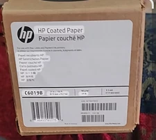 HP Coated Paper (product number C6019B, 24 inches x 150 feet)