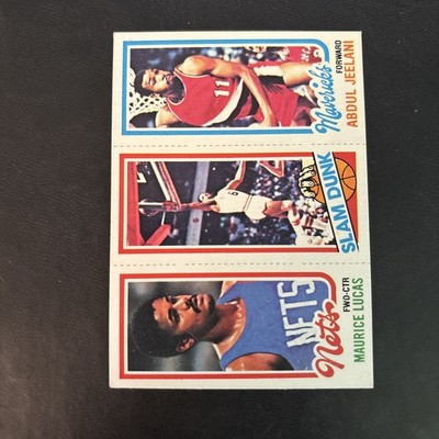 1980-81 Topps - Julius Erving, Maurice Lucas, Abdul Jeelani #62-262-158 (RC)