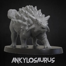 Ankylosaurus - Dinosaurs Set 1 - 3D IP Studios - Terrain Wargaming D D DnD 28mm
