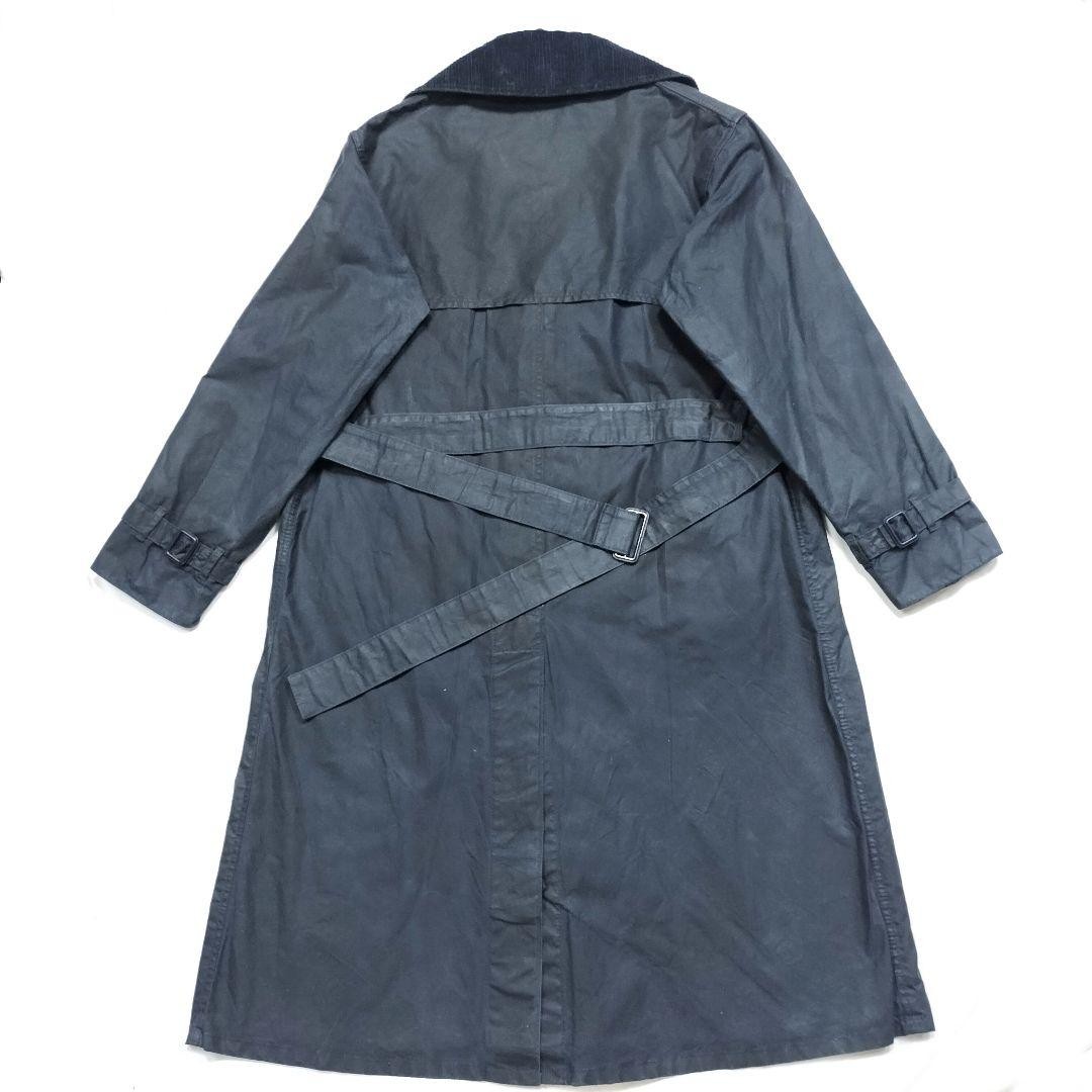 ジャケット・アウター Mint 90s c38 Barbour trenchcoat Barbour 80s Mint Navy Trench Coat Men's C38 Oil Textile Used