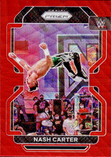 Nash Carter 2022 Panini Prizm WWE #143 Ruby Wave Prizm