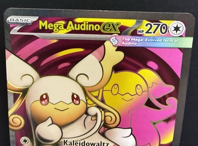 ポケモンカードゲーム anuenue Mega Audino EX 253/217 Pokemon TCG Rare Full Art Card Ascended