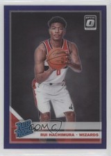 2019-20 Panini Donruss Optic Rated Rookie Purple Prizm Rui Hachimura #188 15fy