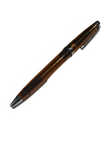 Cross Solo Translucent Red/Orange Ballpoint Pen Vintage