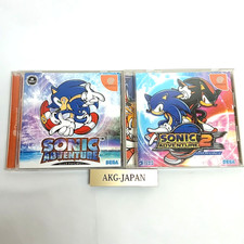 ebay® Auktion 800214371768 | Sonic Adventure 1 2 Set Sega Dreamcast 2001 Japanische Version Getestet Japan Thumbnail of ebay® auction 800214371768 | Sonic Adventure 1 2 Set Sega Dreamcast 2001 Japanische Version Getestet Japan
