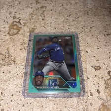 2023 Topps Chrome Update Series #USC176 Aroldis Chapman Aqua Refractor /199