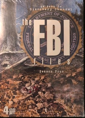 The FBI Files Season 4 DVD Set 4-Disc Discovery Channel True Crime Documentary