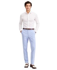 Michael Kors Mens Classic fit Dress Pants 38 / 32 Periwinkle Blue Solid