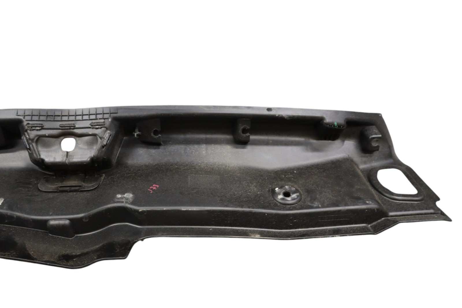 14-19 Maserati Ghibli Rear Trunk Lock Latch Sill Scuff Plate Cover Oem