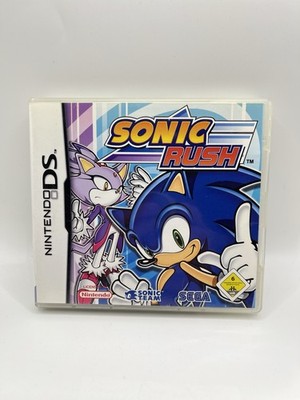 Nintendo DS Spiel Sonic Rush NDS mit Anleitung Getestet Sega Team Sonic