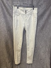 WAX JEAN BUTT I LOVE YOU Women Skinny Jeans Pencil Curvy Shape White size 5/27