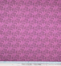Tula Pink Quilting Fabric True Colors Daisy Buds Wisteria Fat Quarter OOP RARE