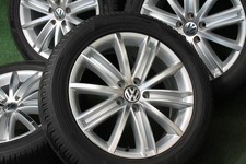 Original VW Tiguan I 5N Alufelgen 5N0601025AF NEW YORK Allwetter 235/50 R18 101V