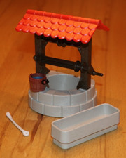 Playmobil  Ziehbrunnen m. Eimer+Tr&auml;nke  Ritterburg Bauernhof Country TOP
