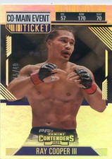 2025 Panini Contenders PFL RAY COOPER III #45 Co-Main Event Ticket #45/49