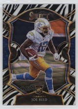 2020 Panini Select Concourse Zebra Prizm Joe Reed #97 0y7o