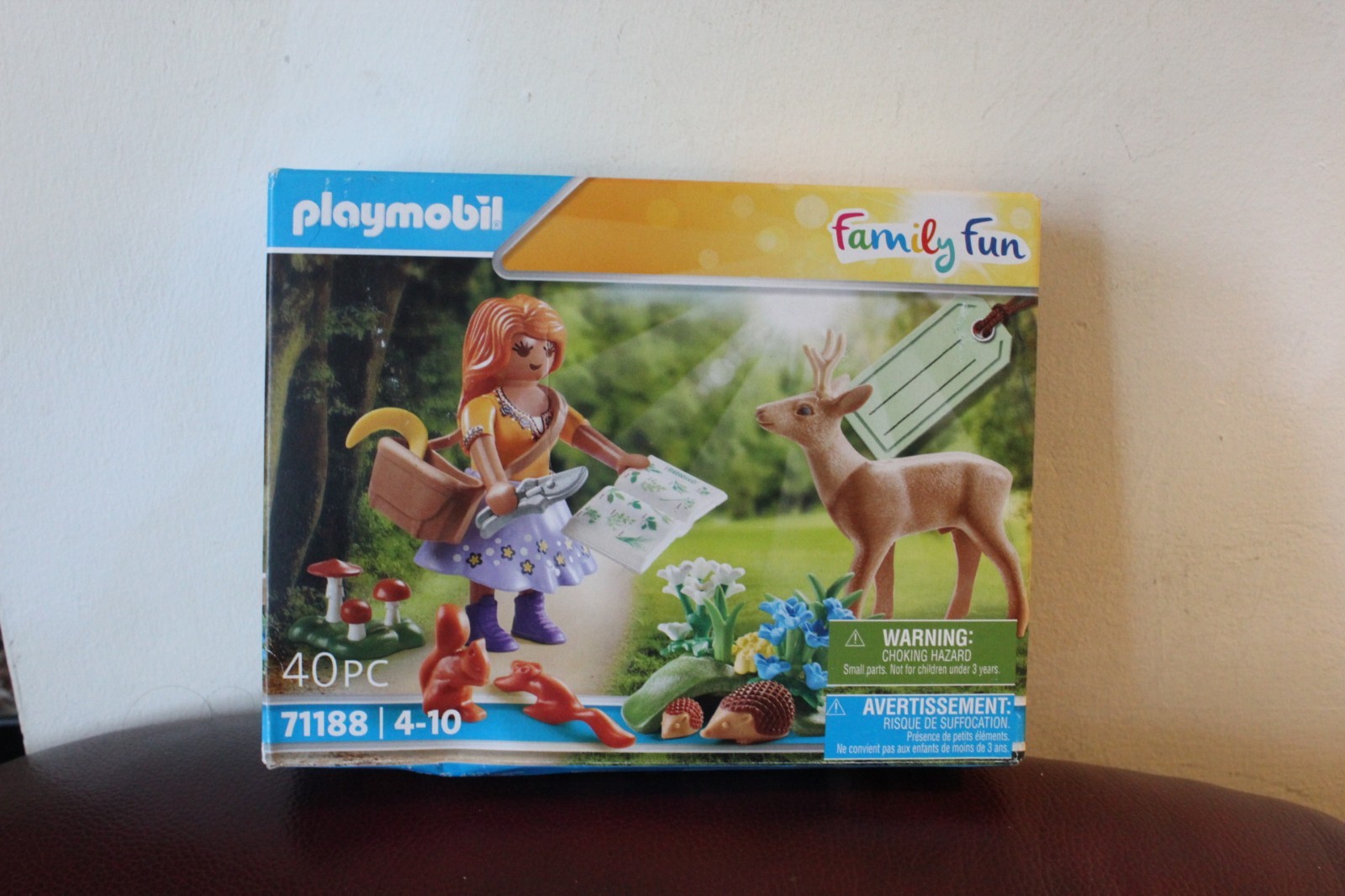 PLAYMOBIL 71188 Plant Scientist Gift Set - Animals: Deer, Hedgehogs, Squirrels