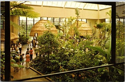 Hersheys Chocolate World Postcard Hershey PA Tropical Plants Visitor Complex