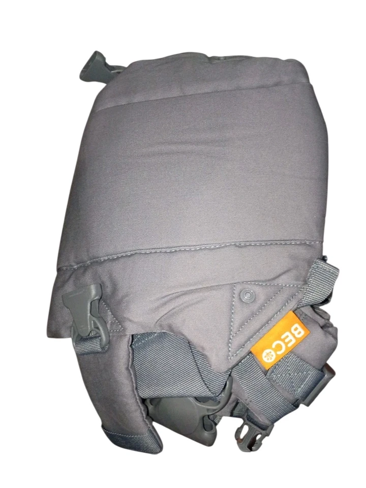 Portabebés Beco Gemini - 0m+, 7-35 lbs., XS-XXL - Asiento ajustable, gris  Foto 3 de 3