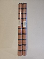 Wood Panel Wallpaper Peel and Stick Brown Str...